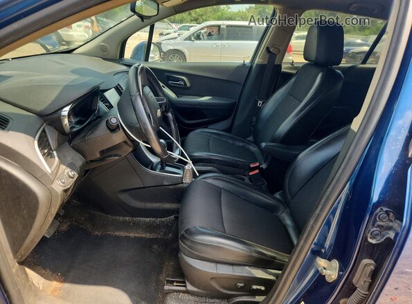 3GNCJLSB9LL140234 2020 CHEVROLET TRAX Blue Widok wnętrza z przodu
