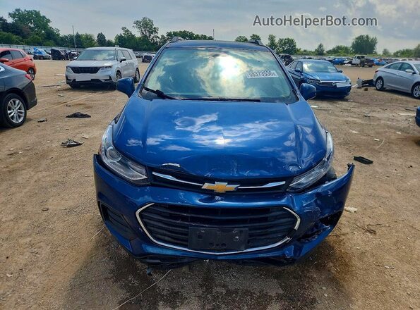 3GNCJLSB9LL140234 2020 CHEVROLET TRAX Blue Widok z przodu