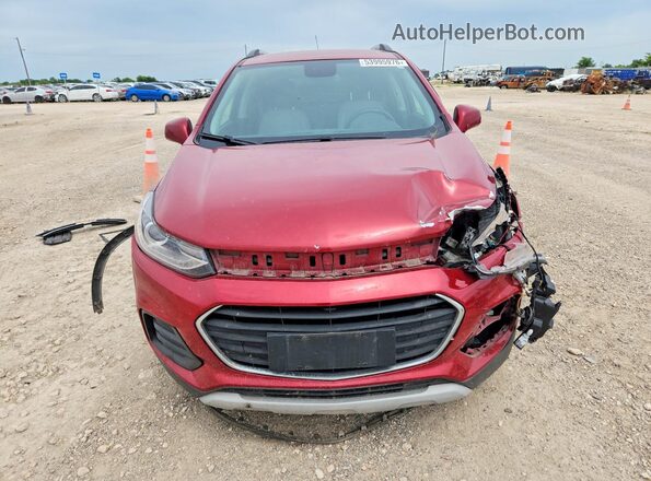 3GNCJLSB9LL157342 2020 CHEVROLET TRAX Red წინა ხედი