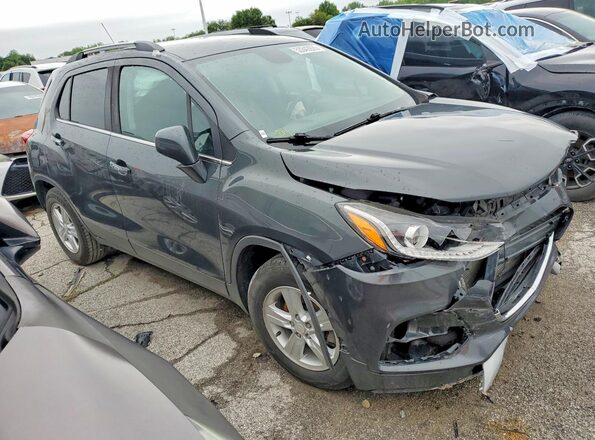 3GNCJLSB9LL191460 2020 CHEVROLET TRAX Gray Delantero derecho