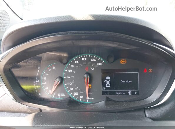 3GNCJLSB9LL301651 2020 CHEVROLET TRAX Silver Vista de los asientos traseros