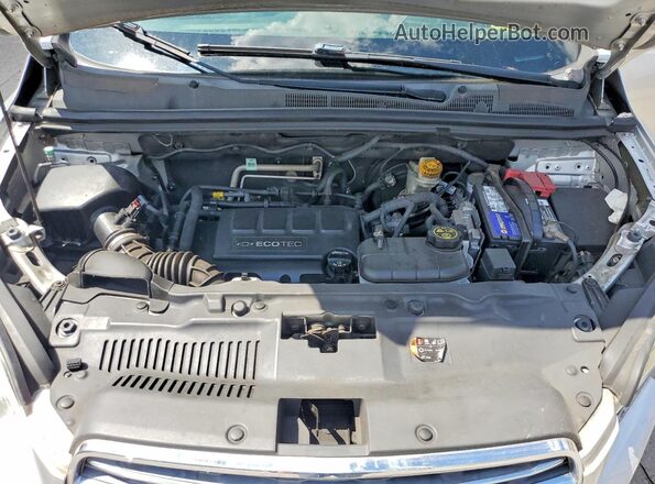 3GNCJLSBXGL197533 2016 CHEVROLET TRAX Silver Engine compartment view