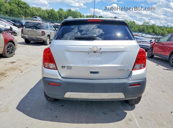 3GNCJLSBXGL197533 2016 CHEVROLET TRAX Silver Rear view