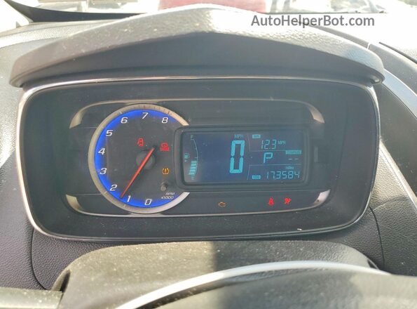 3GNCJLSBXGL197533 2016 CHEVROLET TRAX Silver Instrument cluster view