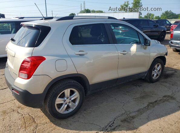 3GNCJLSBXGL267015 2016 CHEVROLET TRAX Tan Rear right