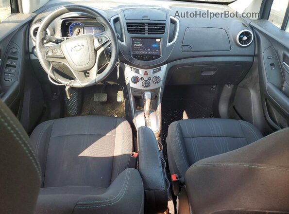 3GNCJLSBXGL267015 2016 CHEVROLET TRAX Tan Dashboard view