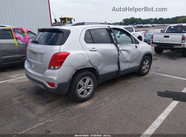 3GNCJLSBXHL274483 2017 CHEVROLET TRAX Silver Tył prawy