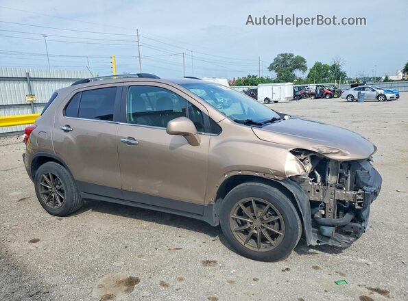 3GNCJLSBXJL277471 2018 CHEVROLET TRAX Beige წინა მარჯვენა