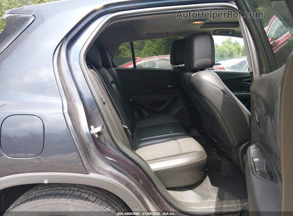 3GNCJLSBXJL352816 2018 CHEVROLET TRAX Dark Blue Vista de la etiqueta del VIN