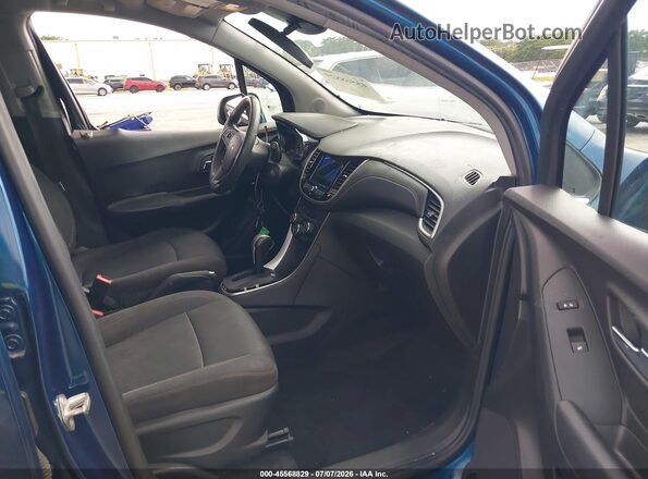 3GNCJLSBXKL221290 2019 CHEVROLET TRAX Blue Vista interior delantera