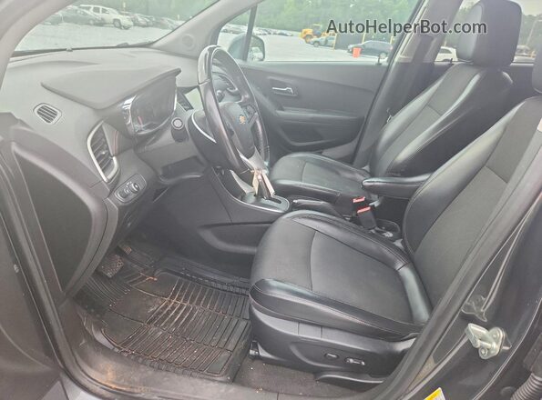 3GNCJLSBXKL232189 2019 CHEVROLET TRAX Gray Widok wnętrza z przodu