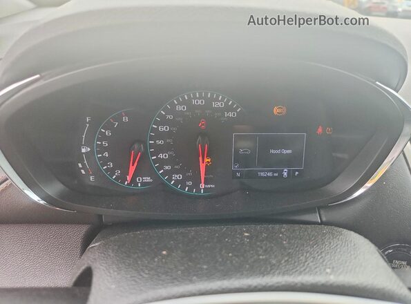 3GNCJLSBXKL232189 2019 CHEVROLET TRAX Gray Widok zestawu wskaźników