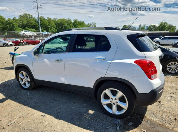 3GNCJMSB2GL159963 2016 CHEVROLET TRAX White Հետևի ձախ