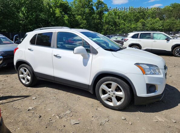 3GNCJMSB2GL159963 2016 CHEVROLET TRAX White Առջևի աջ