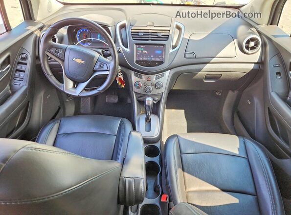 3GNCJMSB2GL159963 2016 CHEVROLET TRAX White Առջևի վահանակի տեսք