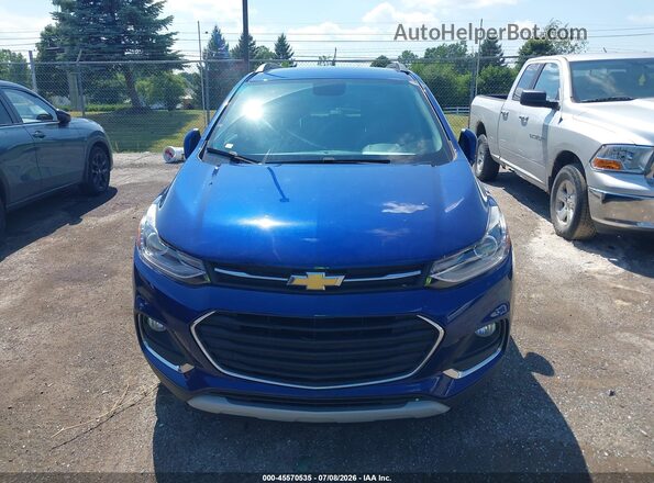 3GNCJMSB2HL158104 2017 CHEVROLET TRAX Blue უკანა სალონის ხედი