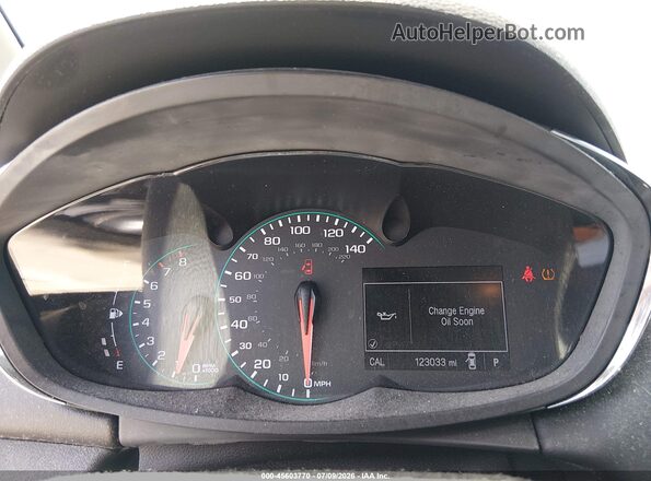 3GNCJMSB3HL265890 2017 CHEVROLET TRAX Blue Widok tylnych siedzeń