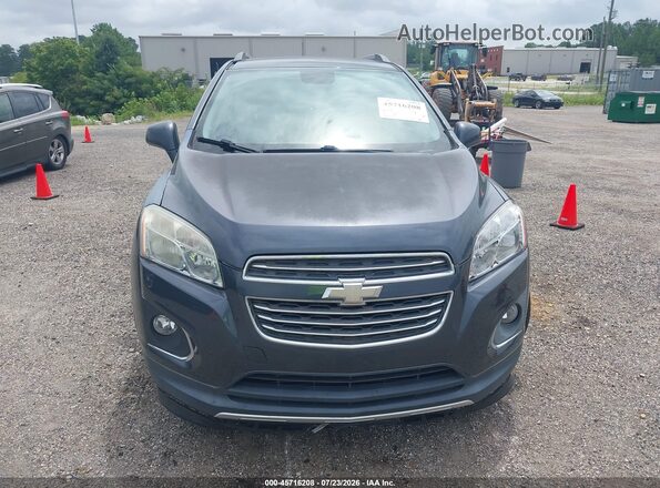 3GNCJMSB6GL199379 2016 CHEVROLET TRAX Gray წინა ხედი