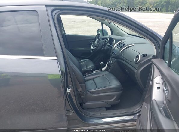 3GNCJMSB6GL199379 2016 CHEVROLET TRAX Gray წინა სალონის ხედი