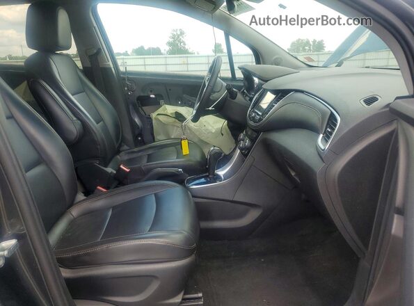 3GNCJMSB6JL279448 2018 CHEVROLET TRAX Charcoal Front interior view
