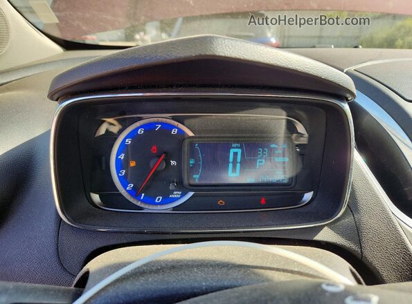 3GNCJMSB8GL170109 2016 CHEVROLET TRAX Бордовый Вид щитка приборов