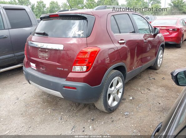 3GNCJMSB9GL127267 2016 CHEVROLET TRAX Red Rear right
