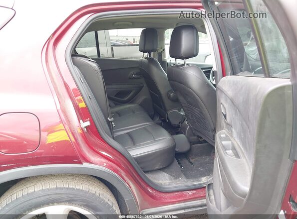 3GNCJMSB9GL127267 2016 CHEVROLET TRAX Red VIN sticker view