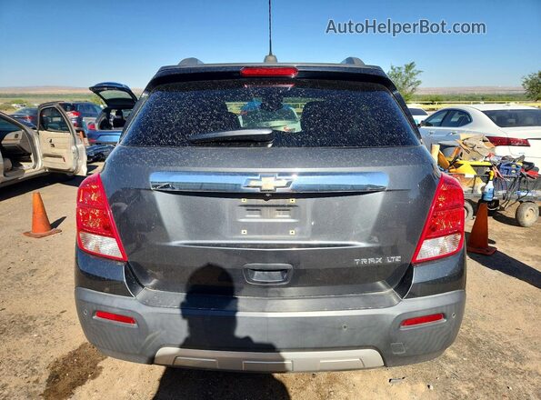 3GNCJMSB9GL167946 2016 CHEVROLET TRAX Charcoal Rear view