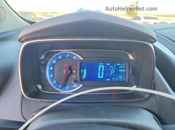 3GNCJMSB9GL167946 2016 CHEVROLET TRAX Charcoal Instrument cluster view
