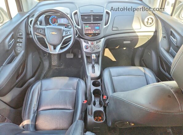 3GNCJMSB9GL167946 2016 CHEVROLET TRAX Charcoal Dashboard view
