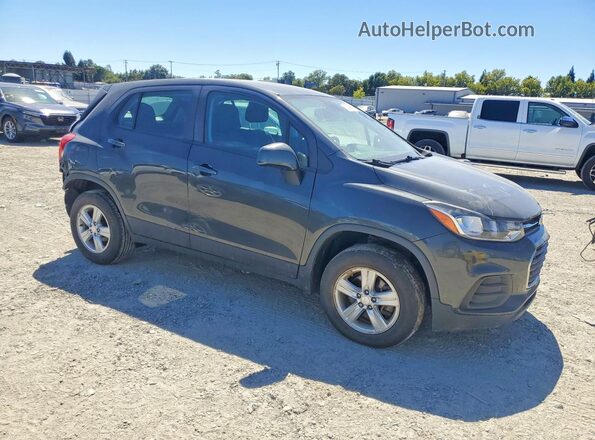 3GNCJNSB0LL204429 2020 CHEVROLET TRAX Серый Передняя правая четверть