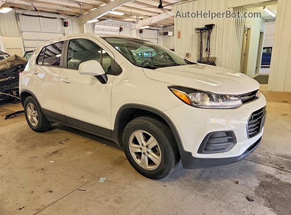 3GNCJNSB0LL330824 2020 CHEVROLET TRAX White Передня права чверть
