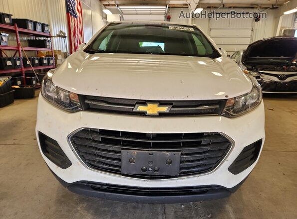3GNCJNSB0LL330824 2020 CHEVROLET TRAX White Вид спереду