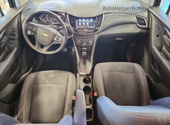 3GNCJNSB0LL330824 2020 CHEVROLET TRAX White Вид панелі приладів