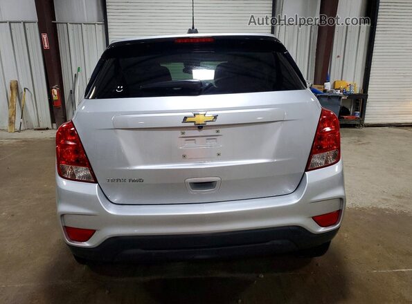 3GNCJNSB2KL325185 2019 CHEVROLET TRAX Silver Հետևի տեսք