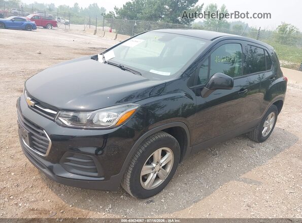 3GNCJNSB2LL143407 2020 CHEVROLET TRAX Black Przód lewy