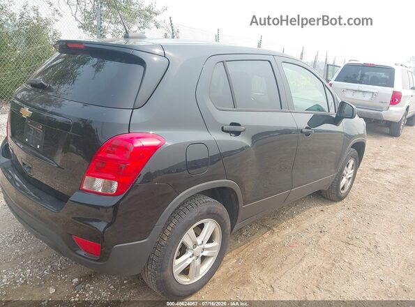 3GNCJNSB2LL143407 2020 CHEVROLET TRAX Black Tył prawy