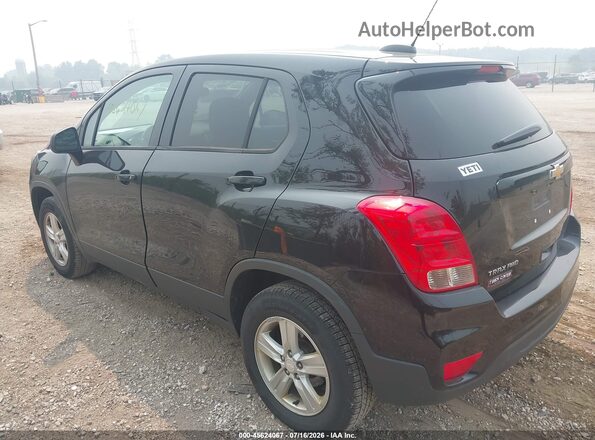 3GNCJNSB2LL143407 2020 CHEVROLET TRAX Black Tył lewy