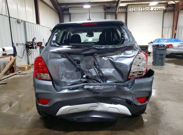 3GNCJNSB5LL158032 2020 CHEVROLET TRAX Silver Widok z tyłu