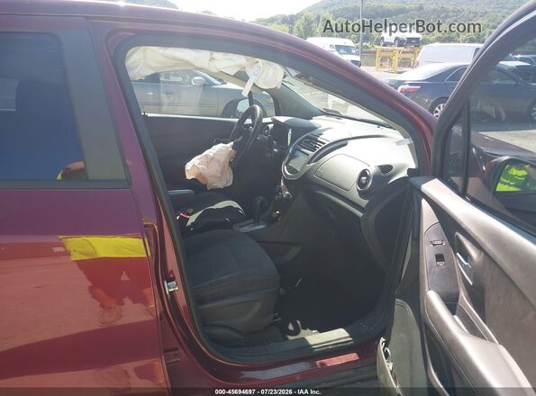3GNCJNSB6GL224352 2016 CHEVROLET TRAX Red Սալոնի դիմացի տեսք