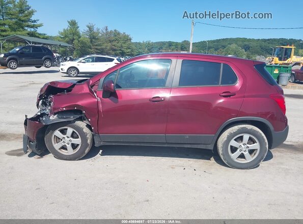 3GNCJNSB6GL224352 2016 CHEVROLET TRAX Red Սալոնի 360 աստիճան տեսք