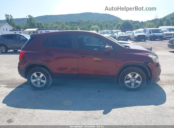 3GNCJNSB6GL224352 2016 CHEVROLET TRAX Red Սալոնի հետևի տեսք