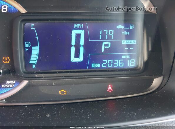 3GNCJNSB7GL176392 2016 CHEVROLET TRAX Maroon Հետևի նստատեղերի տեսք