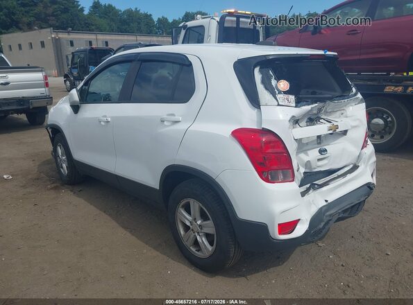 3GNCJNSB7LL297028 2020 CHEVROLET TRAX White Rear left