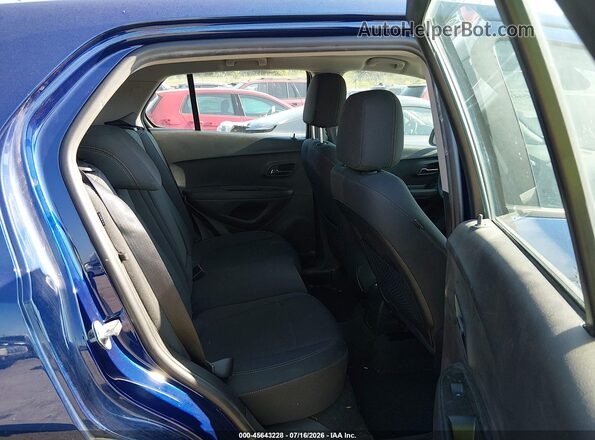 3GNCJNSB8HL214617 2017 CHEVROLET TRAX Blue VIN sticker view