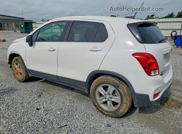3GNCJNSB9LL199523 2020 CHEVROLET TRAX White Trasero izquierdo