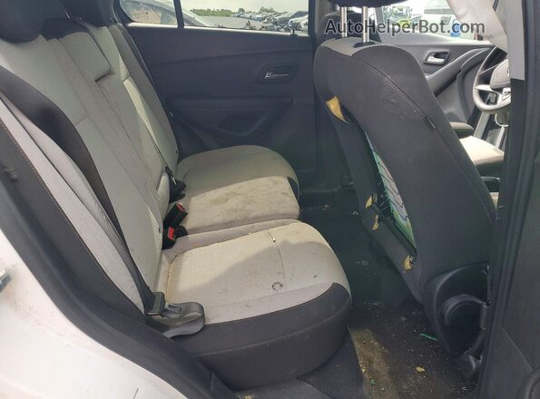 3GNCJNSB9LL199523 2020 CHEVROLET TRAX White Vista de los asientos traseros