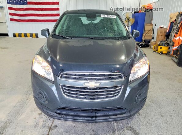 3GNCJNSBXGL258231 2016 CHEVROLET TRAX Серый Вид спереди