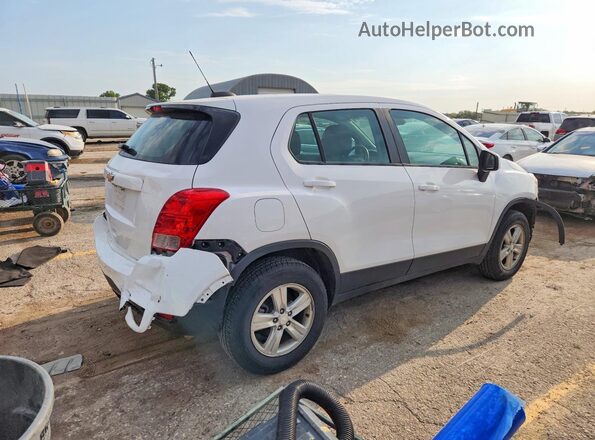 3GNCJNSBXKL201844 2019 CHEVROLET TRAX White Задня права чверть