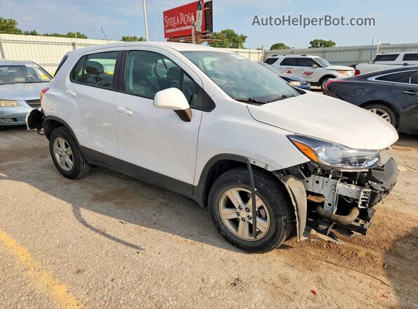 3GNCJNSBXKL201844 2019 CHEVROLET TRAX White Передня права чверть